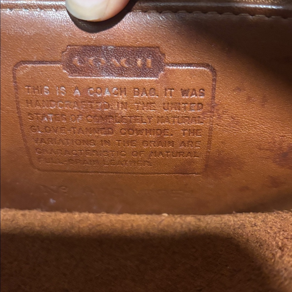 VINTAGE COACH Patricia legacy 9951 crossbody bag - Picture 9 of 16